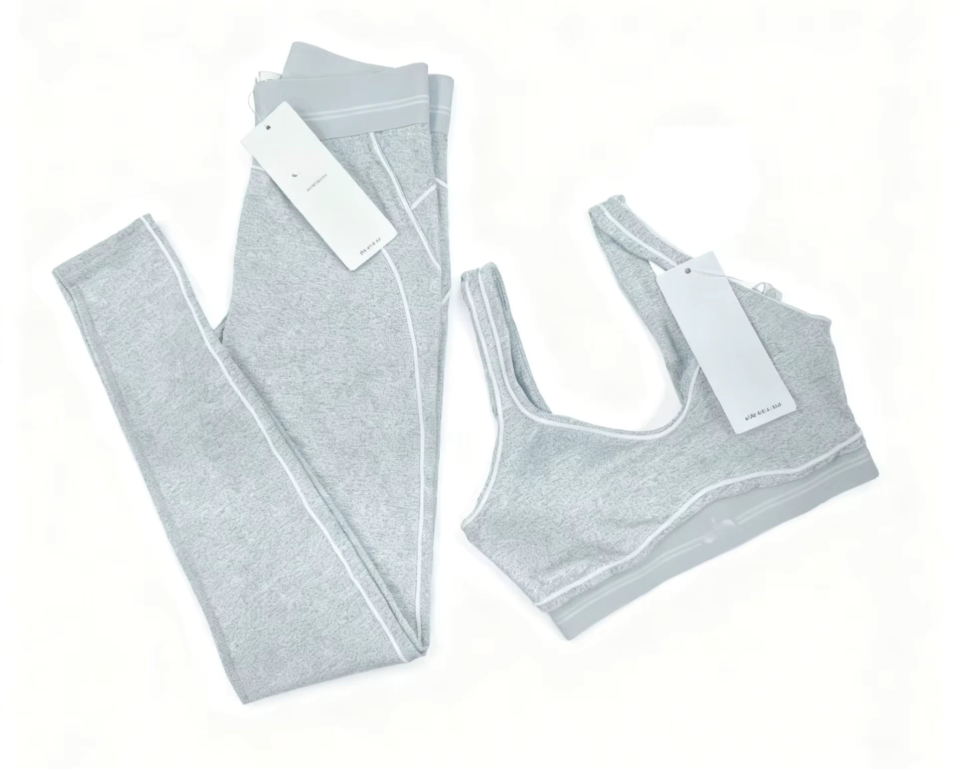 Women's High Waisted 2-Piece Sportswear Gym Leggings